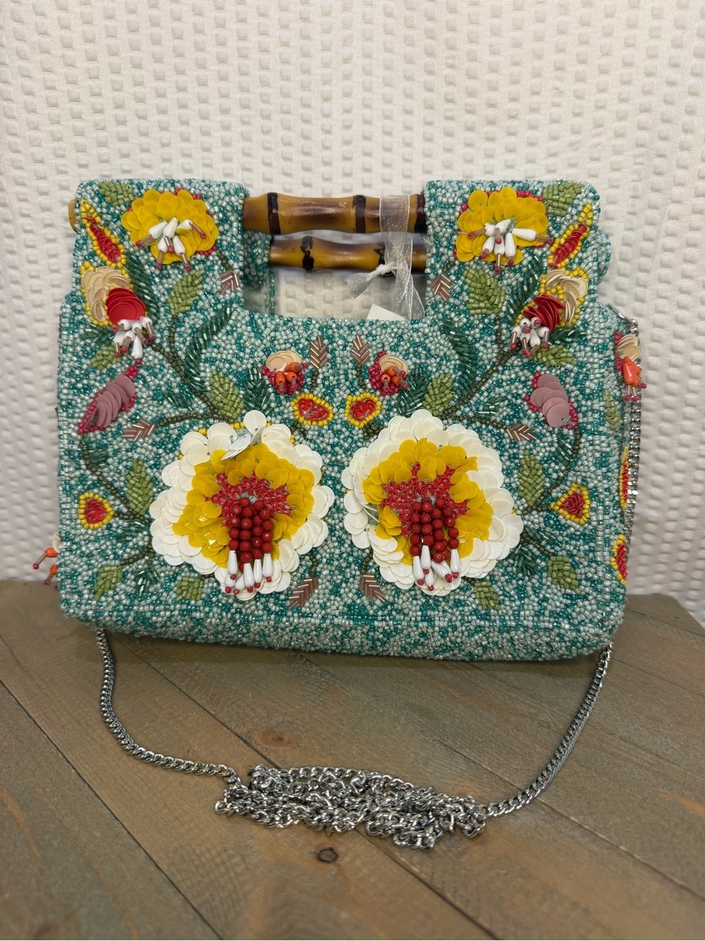 Viral TJMaxx & Marshalls Beaded Floral Clutch!! - Picture 7 of 7